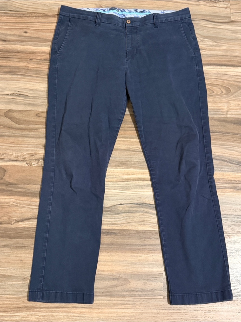 Tommy Bahama 36x30 Navy Blue Boracay Chino Mens Pants Casual Coastal